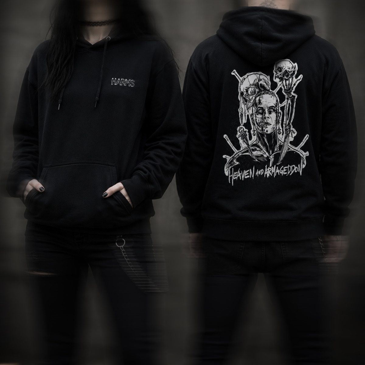 HARMS 'Heaven & Armageddon' Hoodie