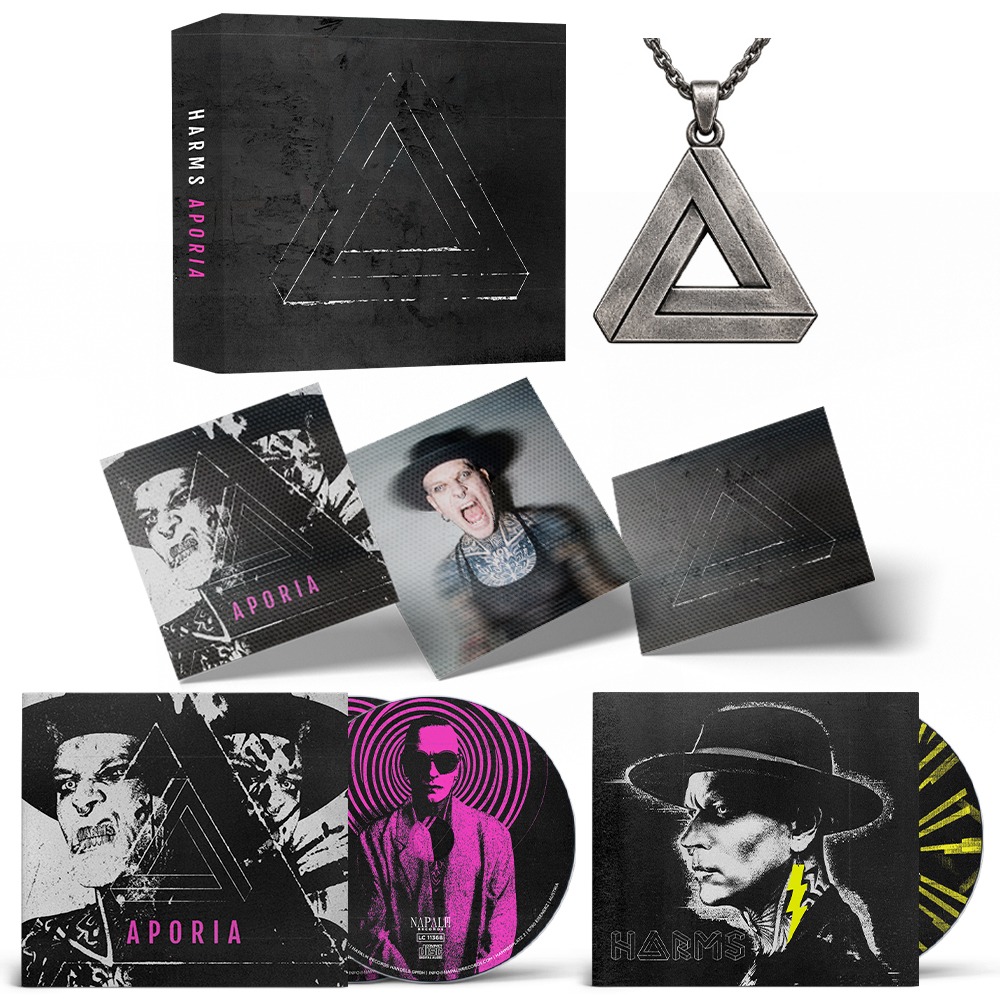 HARMS 'APORIA' 3CD Boxset SIGNIERT (optional mit Widmung)